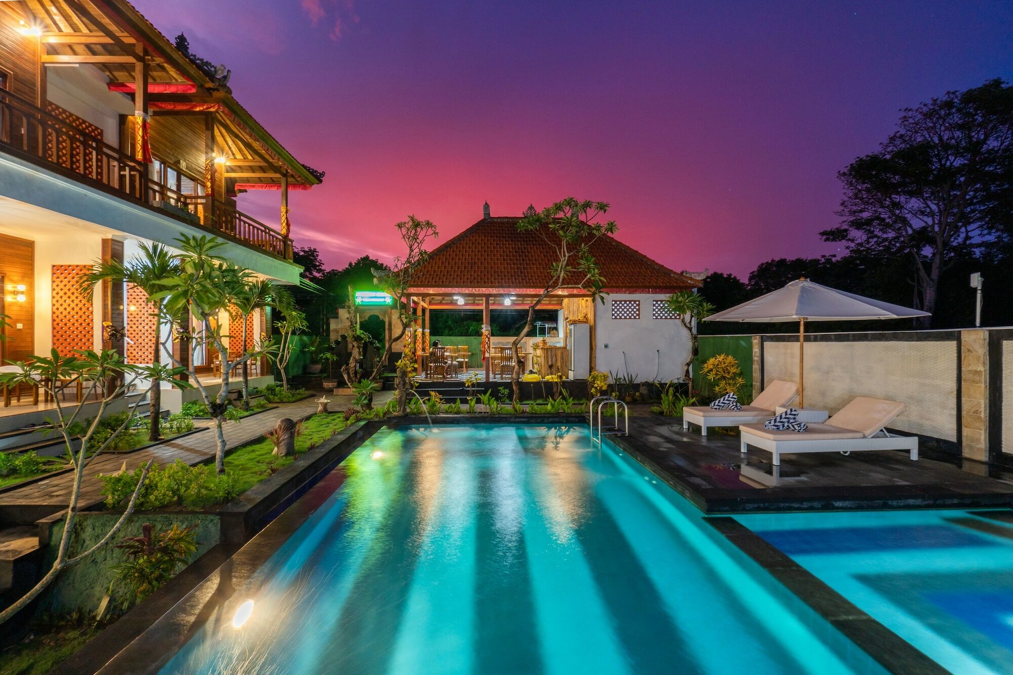 Lembongan Cempaka Villa & Restaurant Nusa Lembongan Exteriör bild