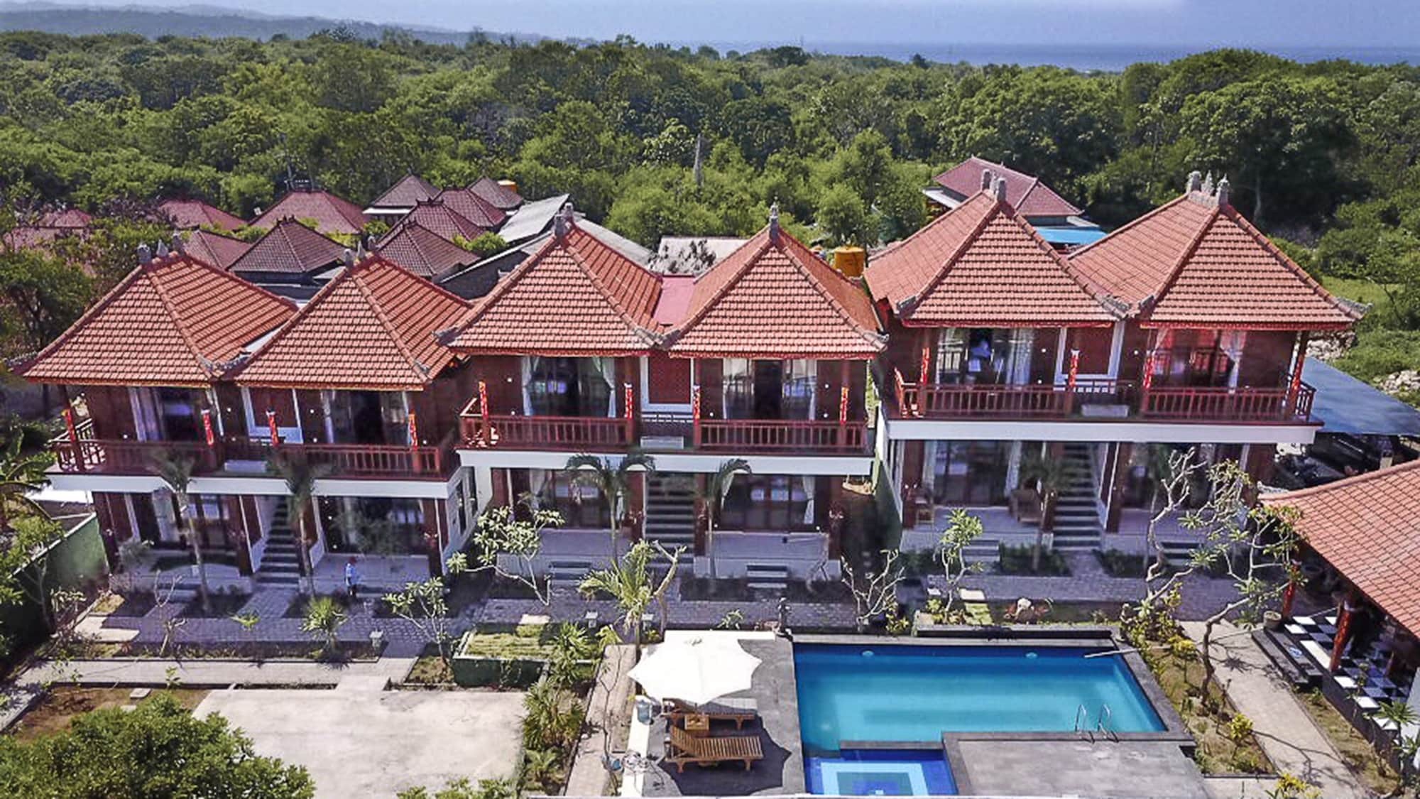 Lembongan Cempaka Villa & Restaurant Nusa Lembongan Exteriör bild